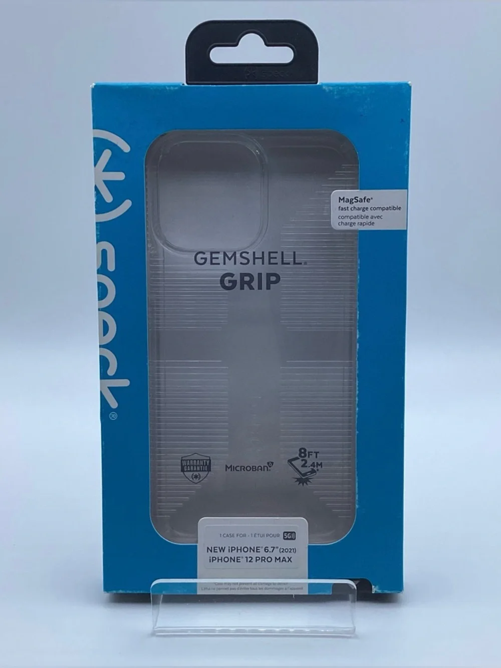 Speck Gemshell Grip Clear/Translucent iPhone 12 Pro Max Case